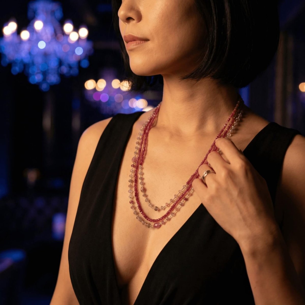Garnet Necklace - Thumbnail 1
